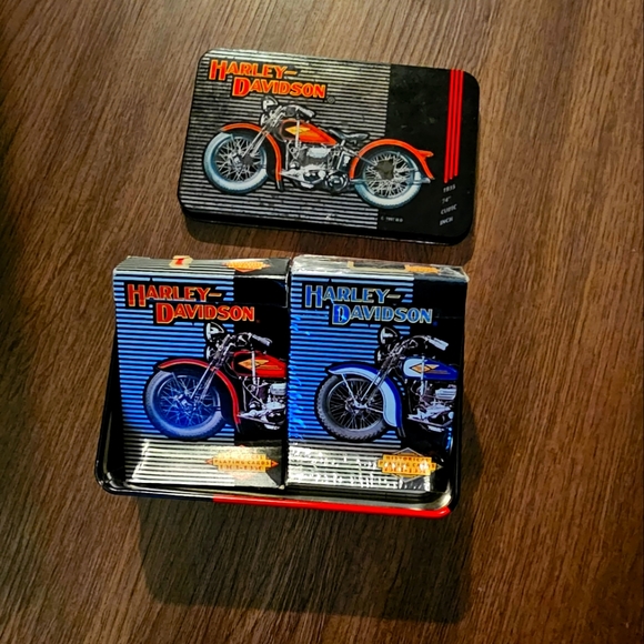 Harley-Davidson Other - Limited Edition Harley Davidson Playing cards w ori case 221,378 of 255,000 tins